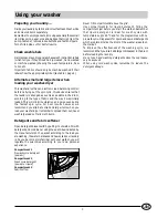 Preview for 5 page of Merloni AB 1030 C Instructions for  and use Instructions For Installation And Use Manual