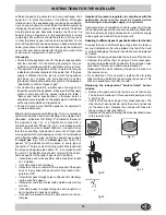 Предварительный просмотр 11 страницы Merloni CP 057 GT Instructions For Use And Installation