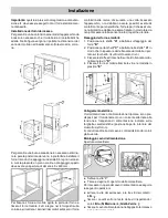 Preview for 3 page of Merloni FM 11 Instructions For Installation And Use Manual