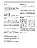 Preview for 8 page of Merloni FM 11 Instructions For Installation And Use Manual