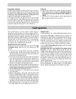 Preview for 10 page of Merloni FM 11 Instructions For Installation And Use Manual