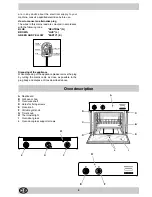 Preview for 4 page of Merloni FV 242 D Instructions for  and use Instructions For Installation And Use Manual