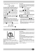 Preview for 7 page of Merloni FV 242 D Instructions for  and use Instructions For Installation And Use Manual