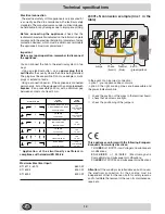 Предварительный просмотр 10 страницы Merloni KTI 6003 Instructions For Installation And Use Manual