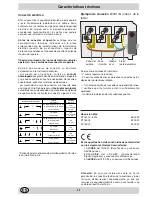 Предварительный просмотр 22 страницы Merloni KTI 6003 Instructions For Installation And Use Manual