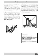 Предварительный просмотр 31 страницы Merloni KTI 6003 Instructions For Installation And Use Manual