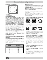 Предварительный просмотр 48 страницы Merloni KTI 6003 Instructions For Installation And Use Manual