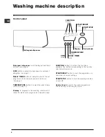 Предварительный просмотр 4 страницы Merloni WIE 147X Instructions For Use Manual