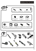 Preview for 4 page of MERLYN BLACK FRAMED SHOWER WALL Installation Instructions Manual