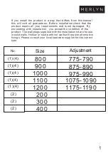 Preview for 2 page of MERLYN NEXA VWBSVL300 Manual