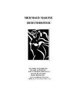 MERMAID MARINE DEHUMIDIFIER Operation Manual preview