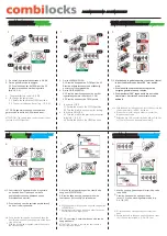 Preview for 1 page of MERONI Combilocks COMBI-PUBLIC Instructions