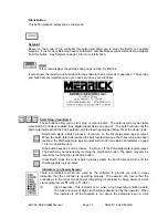 Preview for 19 page of MERRICK MC3 Operation And Maintenance Manual