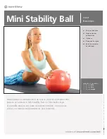 Preview for 5 page of Merrithew Mini Stability Ball Quick Start Manual