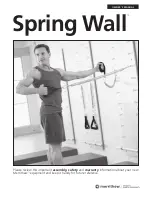 Merrithew Spring Wall Owner'S Manual preview