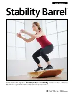 Merrithew STABILITY BARREL Owner'S Manual preview