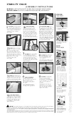 Preview for 2 page of Merrithew STOTT PILATES STABILITY CHAIR Assembly Manual