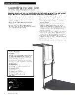 Preview for 4 page of Merrithew Wall Unit Owner'S Manual