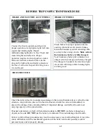 Предварительный просмотр 8 страницы Merritt GOOSENECK LIVESTOCK TRAILER Owner'S Manual