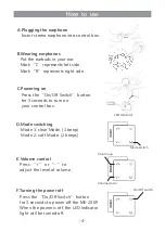 Preview for 5 page of MERRY OverTure Sounds Clear ME-200P Quick Manual