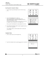 Предварительный просмотр 27 страницы Merrychef eikon e1s Operation And Installation Manual