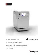 Merrychef eikon e2 Per Oven Installation And User Manual preview