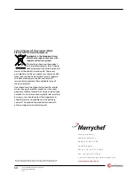 Preview for 60 page of Merrychef eikon e4 Service & Parts Manual