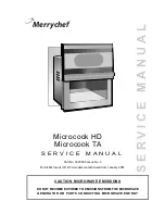 Preview for 1 page of Merrychef HD Service Manual