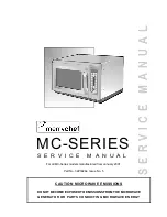 Merrychef MC-SERIES Service Manual preview