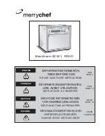 Preview for 1 page of Merrychef Mealstream EC501 Instruction Manual