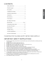 Preview for 2 page of Merrychef Microcook TA1725 Instructions Manual