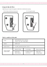 Preview for 18 page of Merrylock MK1100 Manual