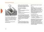 Preview for 37 page of Mersedes-Benz 280 SE 1978 Owner'S Manual