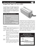 Mersen Surge-Trap XP Series Installation Instructions preview