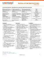 Preview for 2 page of Mersen Surge-Trap XR Series Installation Instructions