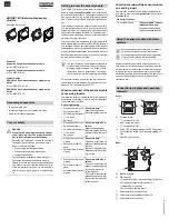 merten ARGUS 180 Operating Instructions предпросмотр