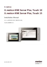 Предварительный просмотр 1 страницы merten MEG6260-0410 Installation Manual