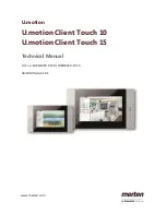 merten Touch 10 Technical Manual preview