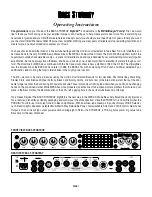 Preview for 6 page of Mesa/Boogie BASS STRATEGY Eight:88 Owner'S Manual