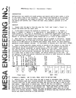 Предварительный просмотр 4 страницы Mesa/Boogie Mark IIA Operating Manual