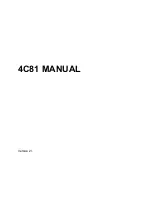 Mesa 4C81 Manual preview