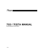 Preview for 1 page of Mesa 7I33 Manual