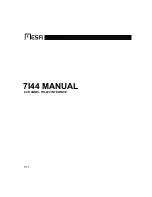 Preview for 1 page of Mesa 7I44 Manual