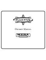 Mesa FLUX-FIVE Owner'S Manual preview