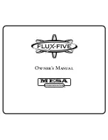 Preview for 1 page of Mesa FLUX-FIVE Owner'S Manual