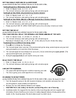 Предварительный просмотр 4 страницы Mesa MSL-300 Operating Instructions