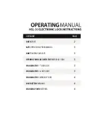 Предварительный просмотр 3 страницы Mesa MSL-50 Operating Manual