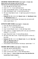 Preview for 4 page of Mesa MSL-500 Operating Instructions Manual