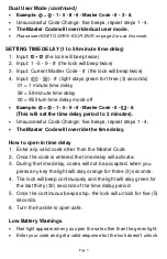 Preview for 6 page of Mesa MSL-500 Operating Instructions Manual