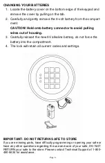 Preview for 7 page of Mesa MSL-500 Operating Instructions Manual